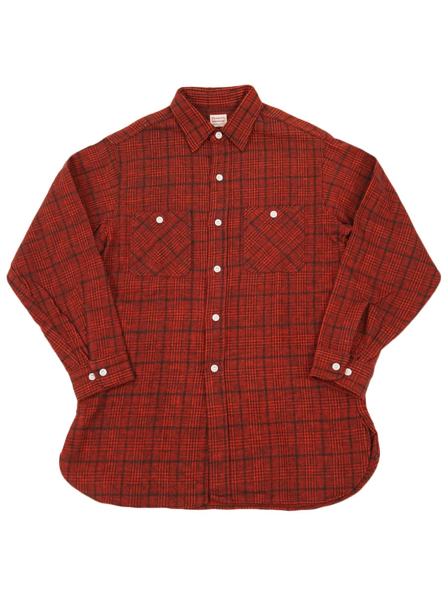 Penney's 50's〜dead stock マチ付き プリントネル