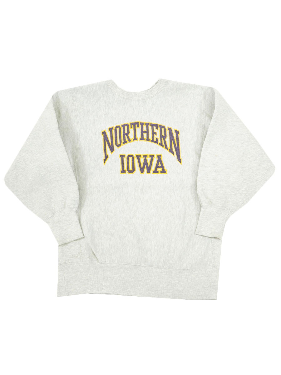 90's 刺繍タグ チャンピオンRW ''NORTHERN IOWA'' 表記(XL) USA製