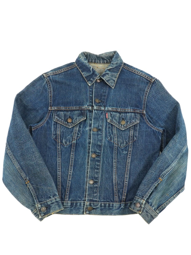 Levi’s 70505 Big E 60年代 ヴィンテージ デニムジャケット 60's Levi's 70505 BIG-E デニムジャケット 良雰囲気 実寸(40位