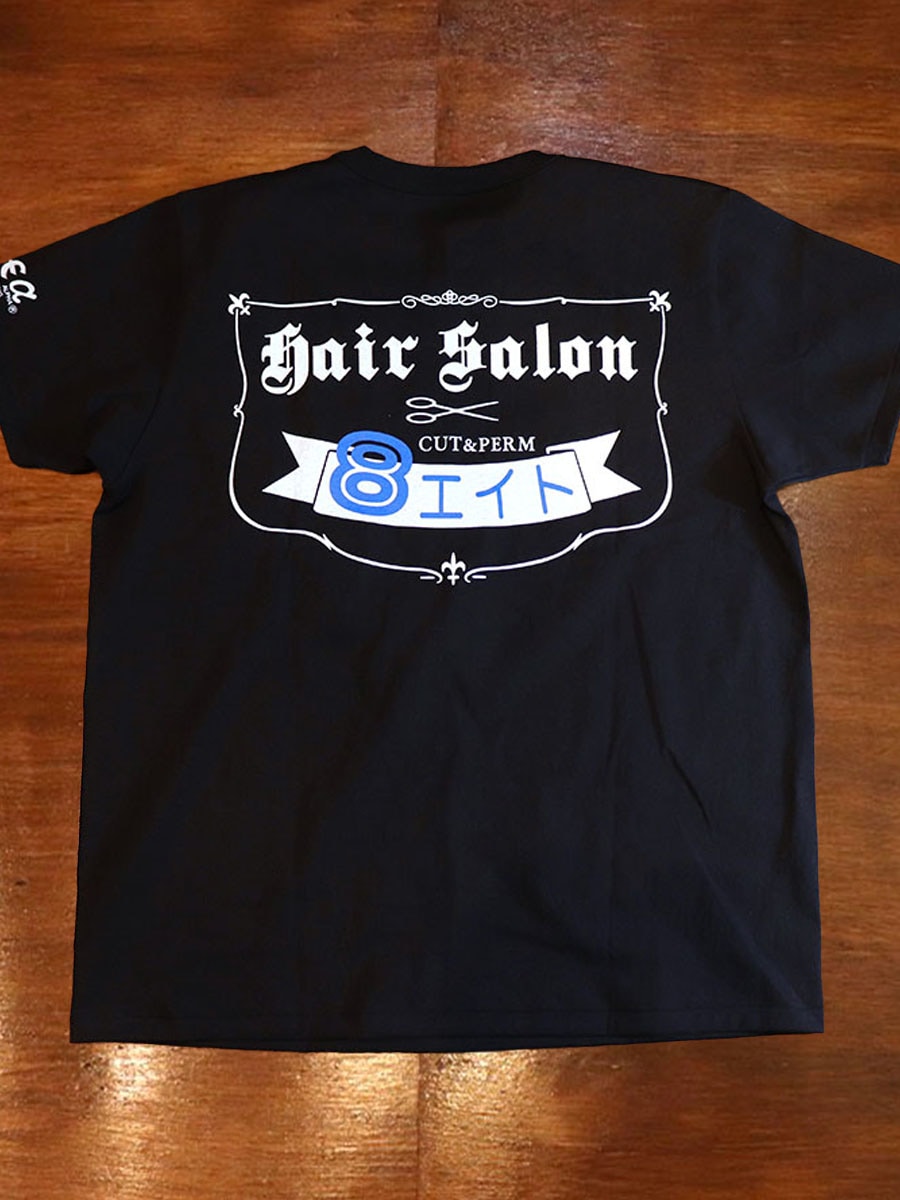 8(エイト) 50th Anniversary , 8 x FAKEα T , BLACK , Size M