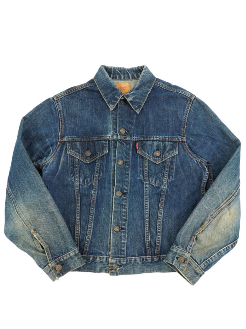 60's Levi's 70505 BIG-E デニムジャケット 良雰囲気 表記(42)