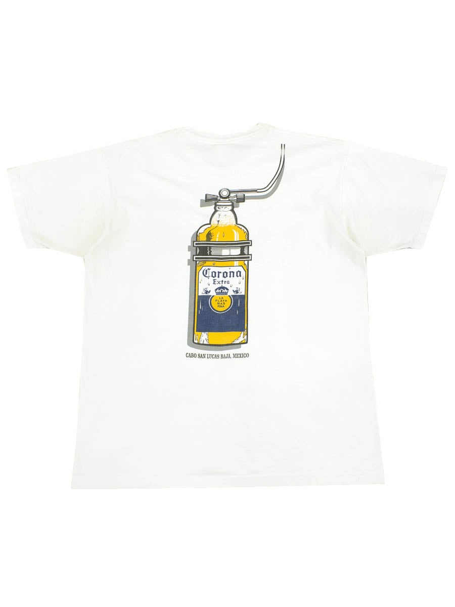 90's FRUIT OF THE LOOM ''CORONA EXTRA'' 両面プリントTシャツ 表記(XL)