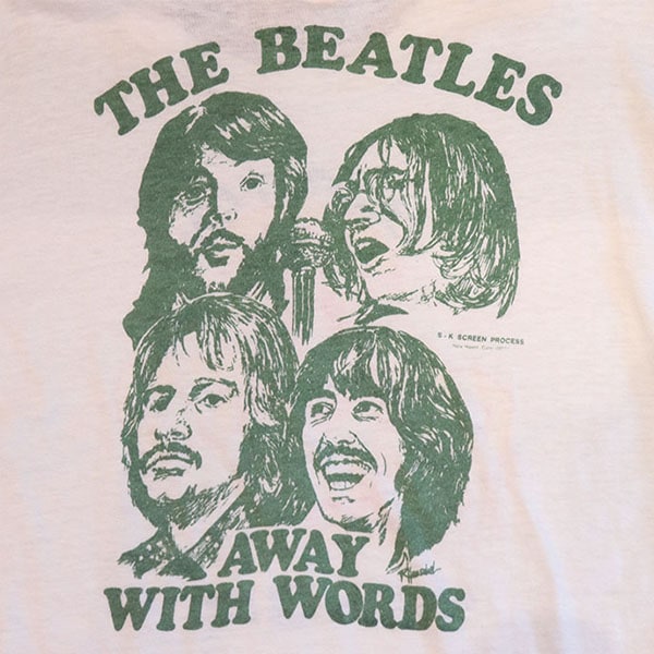 1970s THE BEATLES T, HANES , Size L | FAKEα | | BerBerJin WebStore
