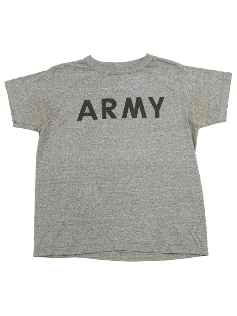 90's U.S.ARMY ''ARMY'' 霜降りTシャツ 表記(M)