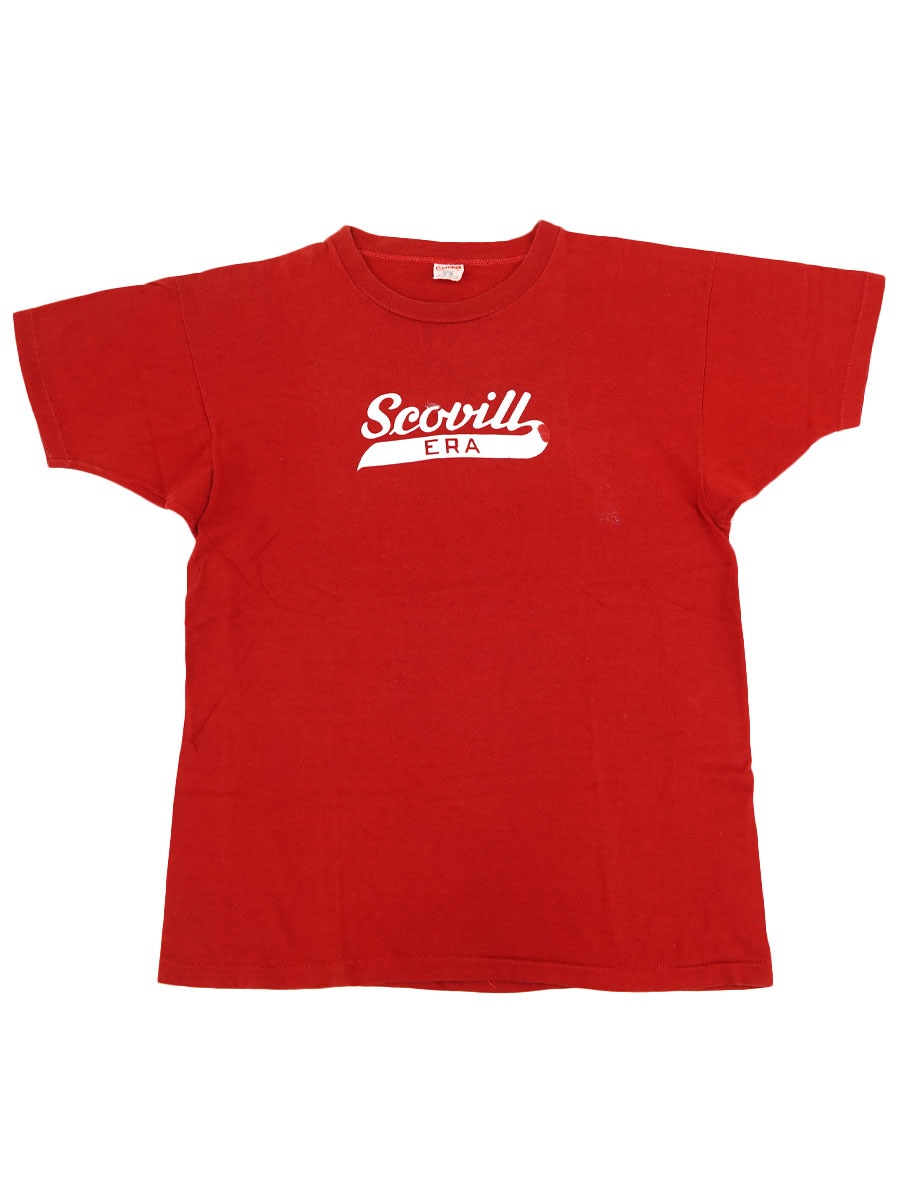 60's ランタグ チャンピオン ''SCOVILL'' 100%コットンTシャツ 表記(L