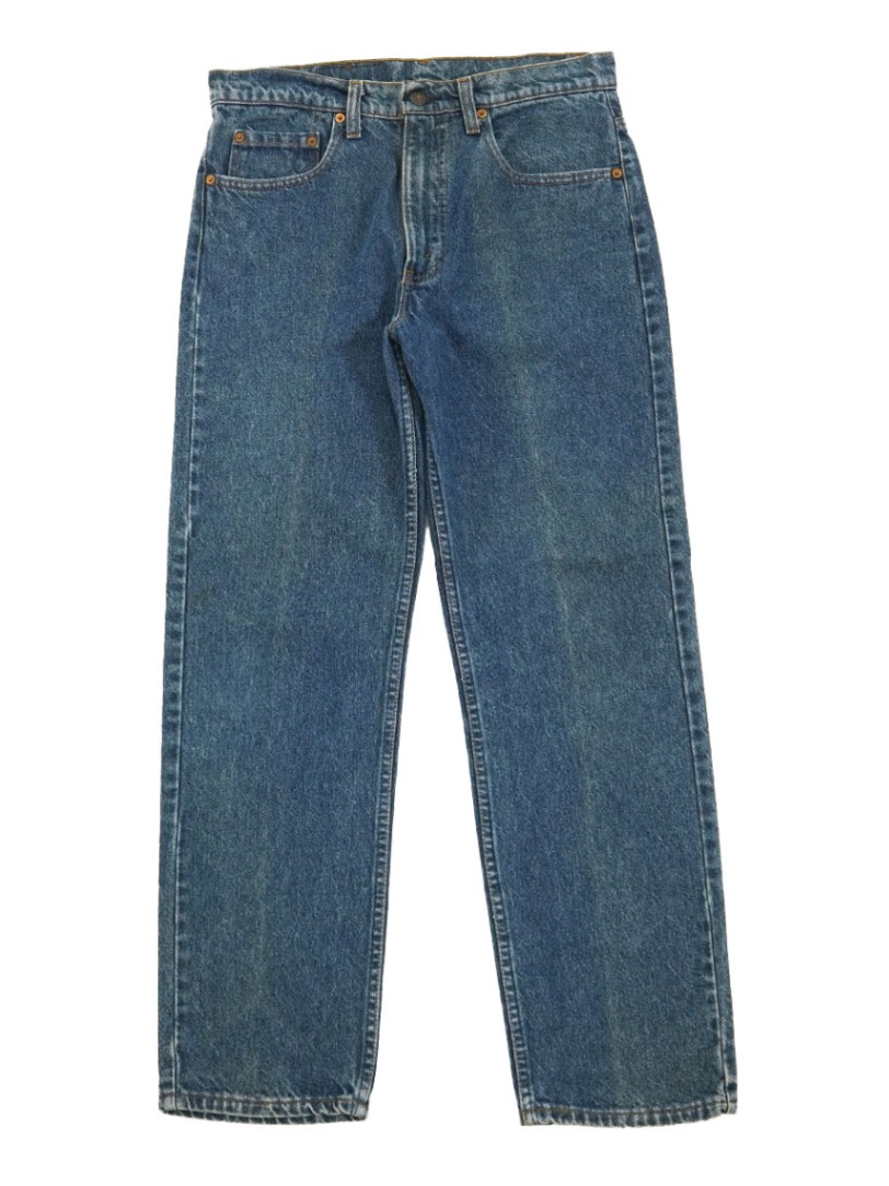 パンツ Levi's AUTHORIZED VINTAGE Jeans Denim 30 Vintage Levis 514 Mens Slim Straight Grey Denim Jeans Size