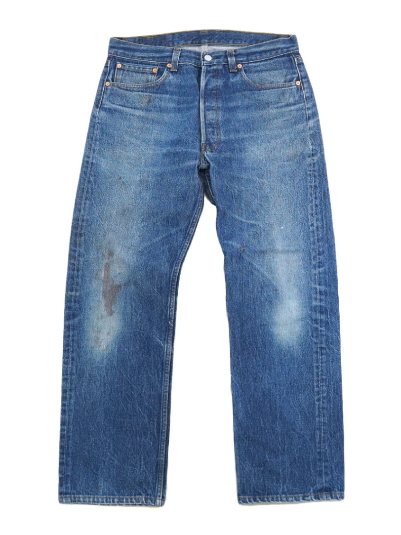 80's Levi's 501 デニムパンツ 薄ヒゲ落ち 表記(35x31) USA製
