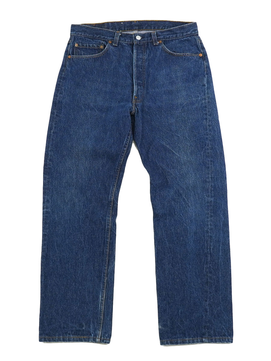80's Levi's 501 デニムパンツ 濃青 表記(36x32) USA製 | SOLD OUT