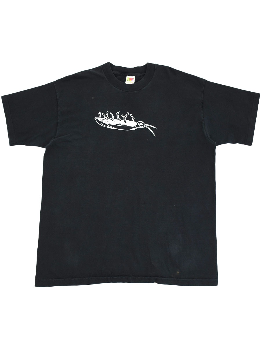 90's～ FRUIT OF THE LOOM ''BIG HIT'' 両面プリント Tシャツ ブラック 表記(XXL)