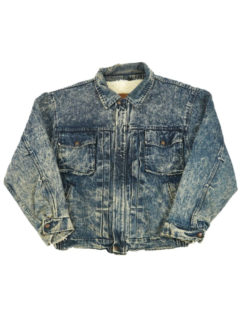 90's Levi's アシッドデニム ボアジャケット 表記(L) USA製