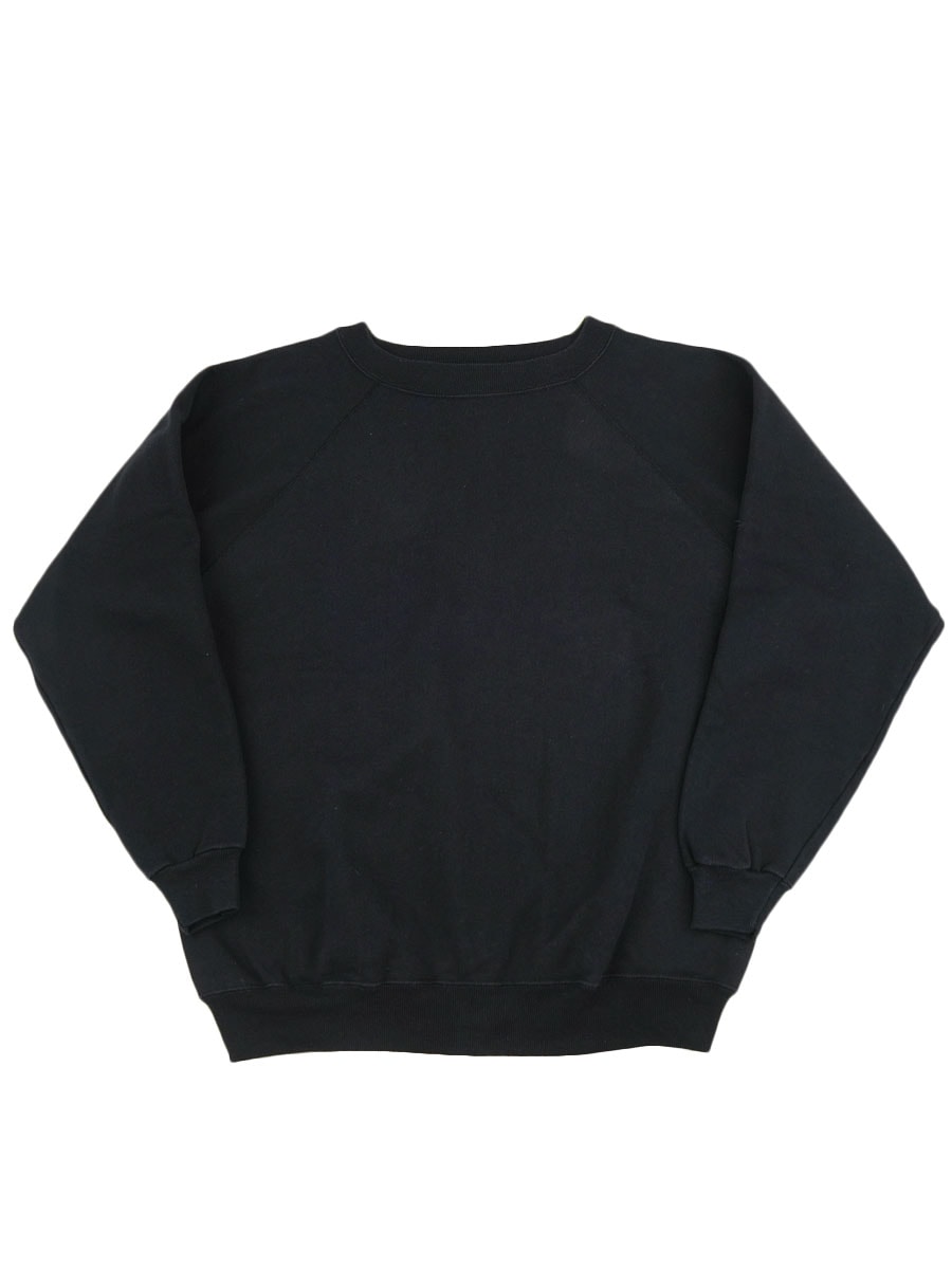 80's～ Hanes HerWay 無地スウェット 黒 表記(XL) USA製