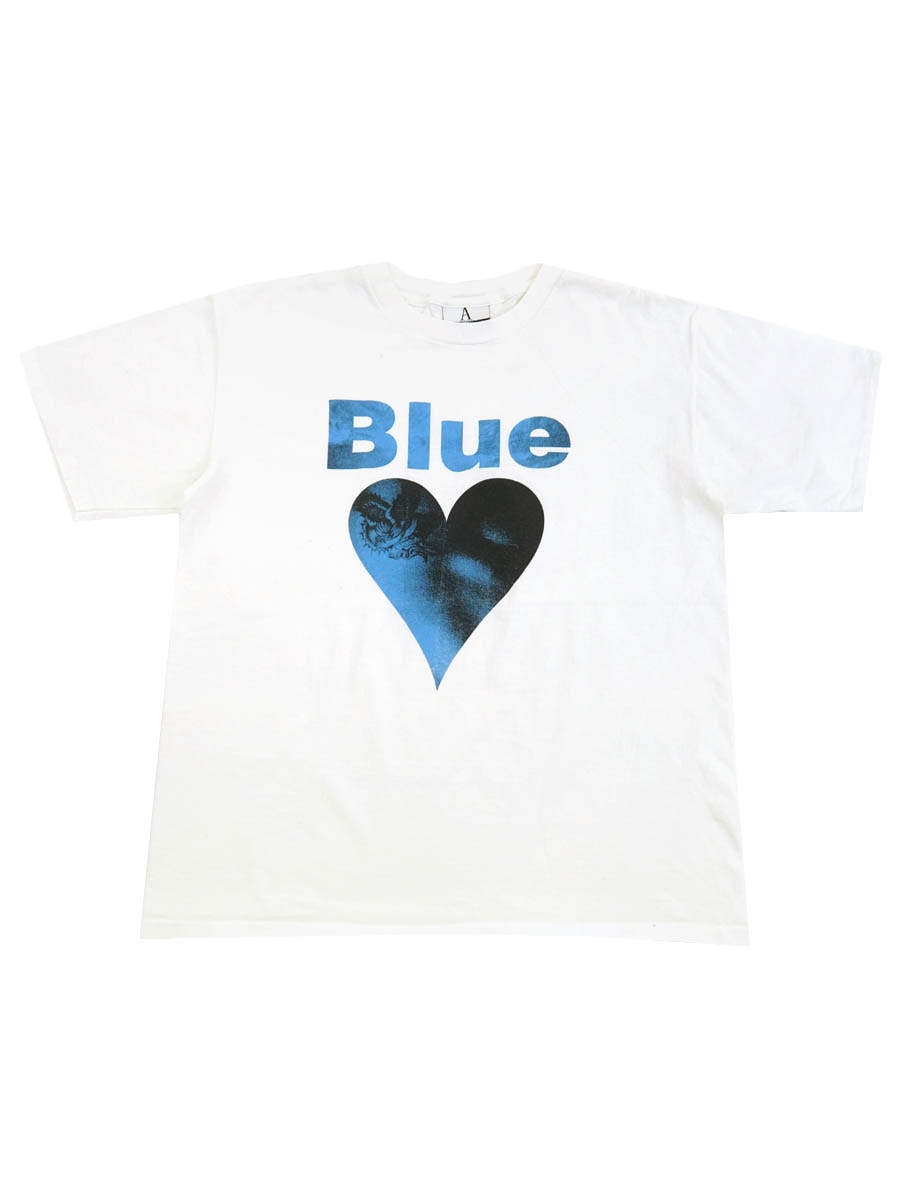 90's A LINE ANNE KLEIN ''BLUE'' Tシャツ 実寸(L位)
