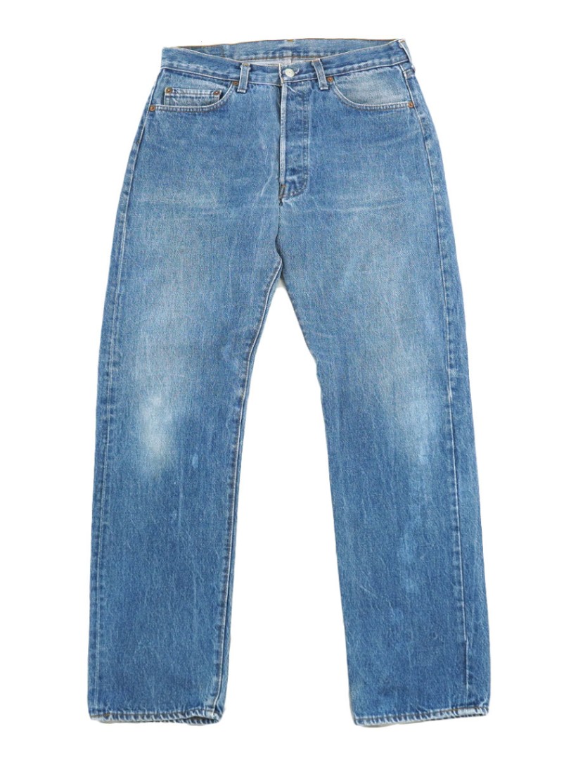 80's Levi's 501 内股シングル デニムパンツ 表記(33x32)