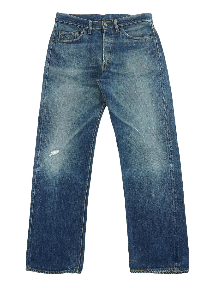 60's Levi's 501 BIG-E ウエストシングル デニムパンツ 良雰囲気 実寸(33x30位)