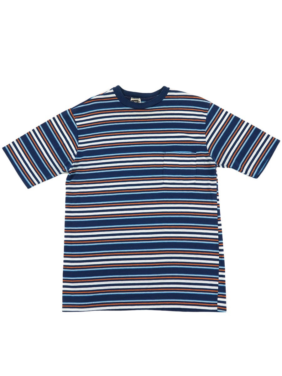 ファミリアＴシャツ ボーダー柄 ネイビー Tシャツ｜ファミリア公式オンラインショップ | ファミリア公式サイト