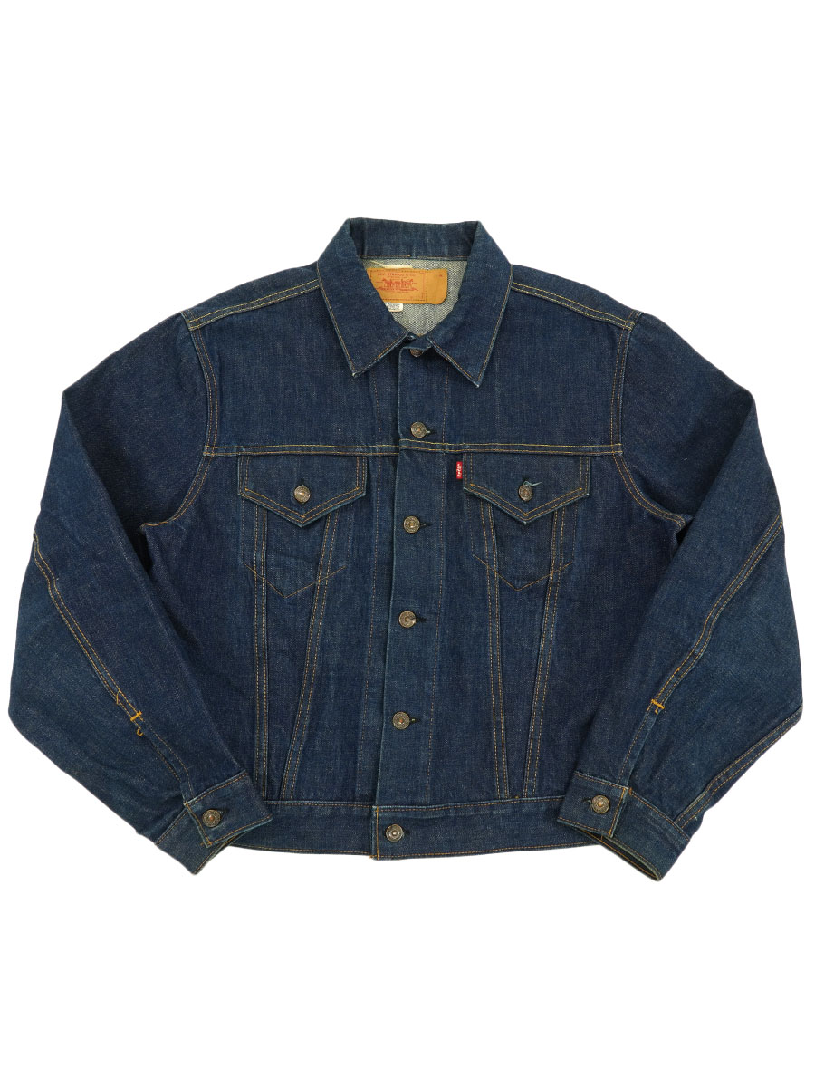 70's Levi's 70505 スモールe デニムジャケット 濃紺 表記(46)