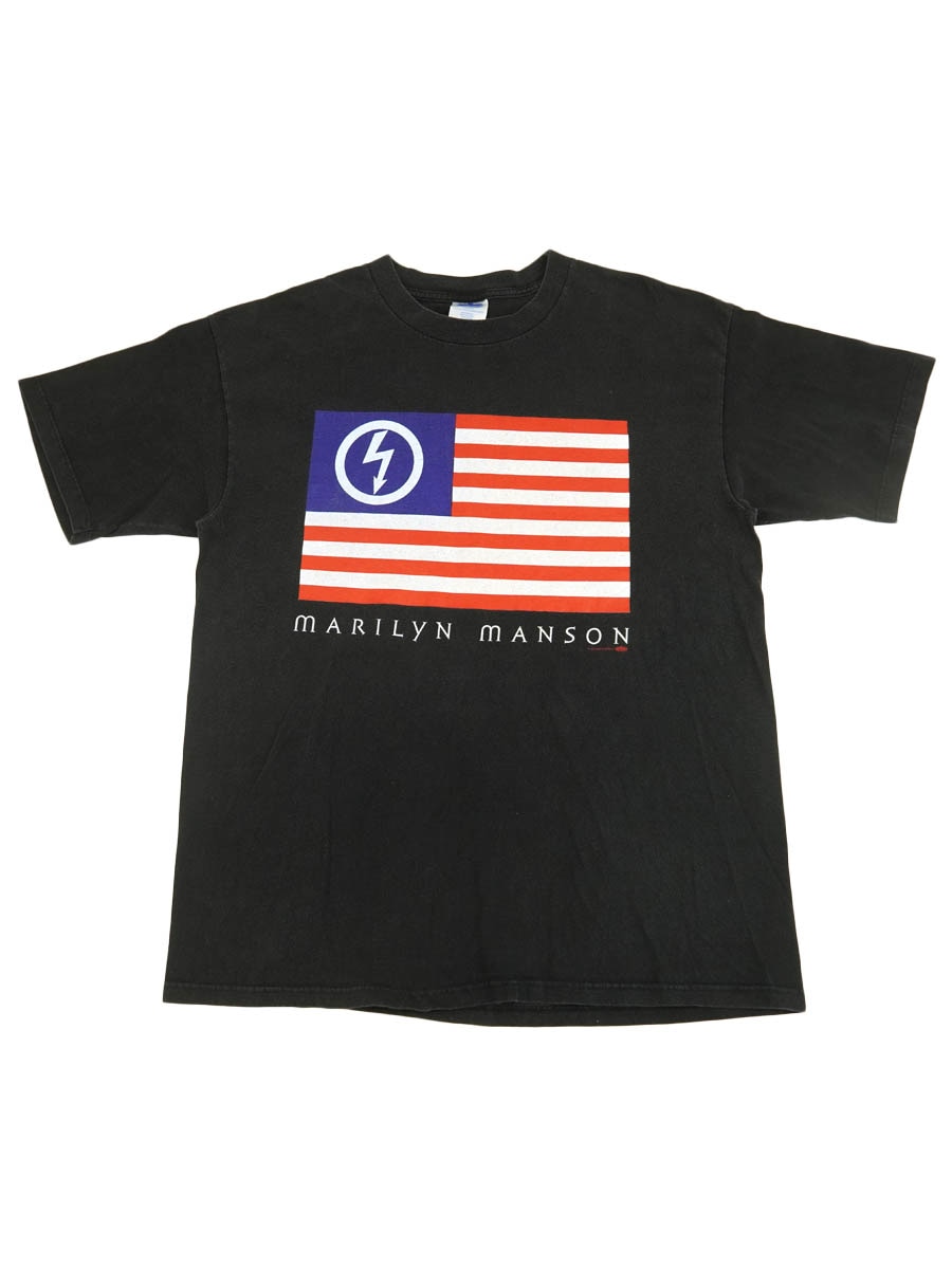 90's WINTERLAND MARILYN MANSON ''AMERICAN ANTICHRIST'' 両面プリントTシャツ 表記(XL)