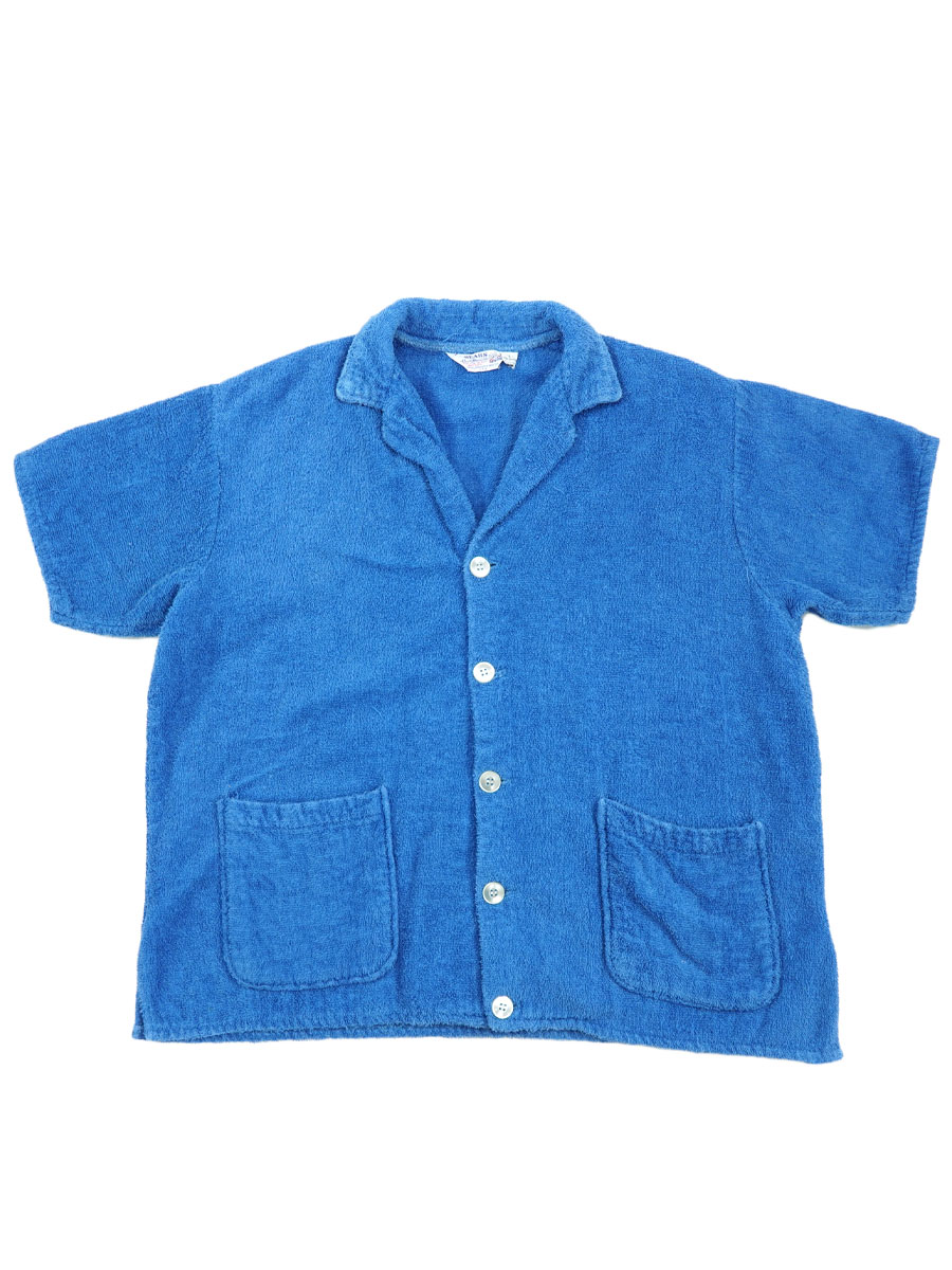 60's SEARS Sportswear ビーチシャツ ブルー 表記(L) | SOLD OUT