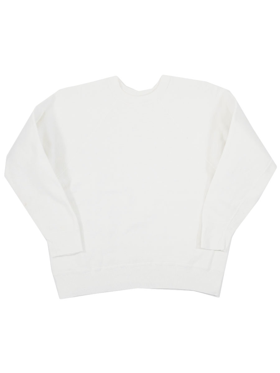 60's SPRUCE 無地 ラグランスウェット ホワイト 表記(M) | NEW ITEM