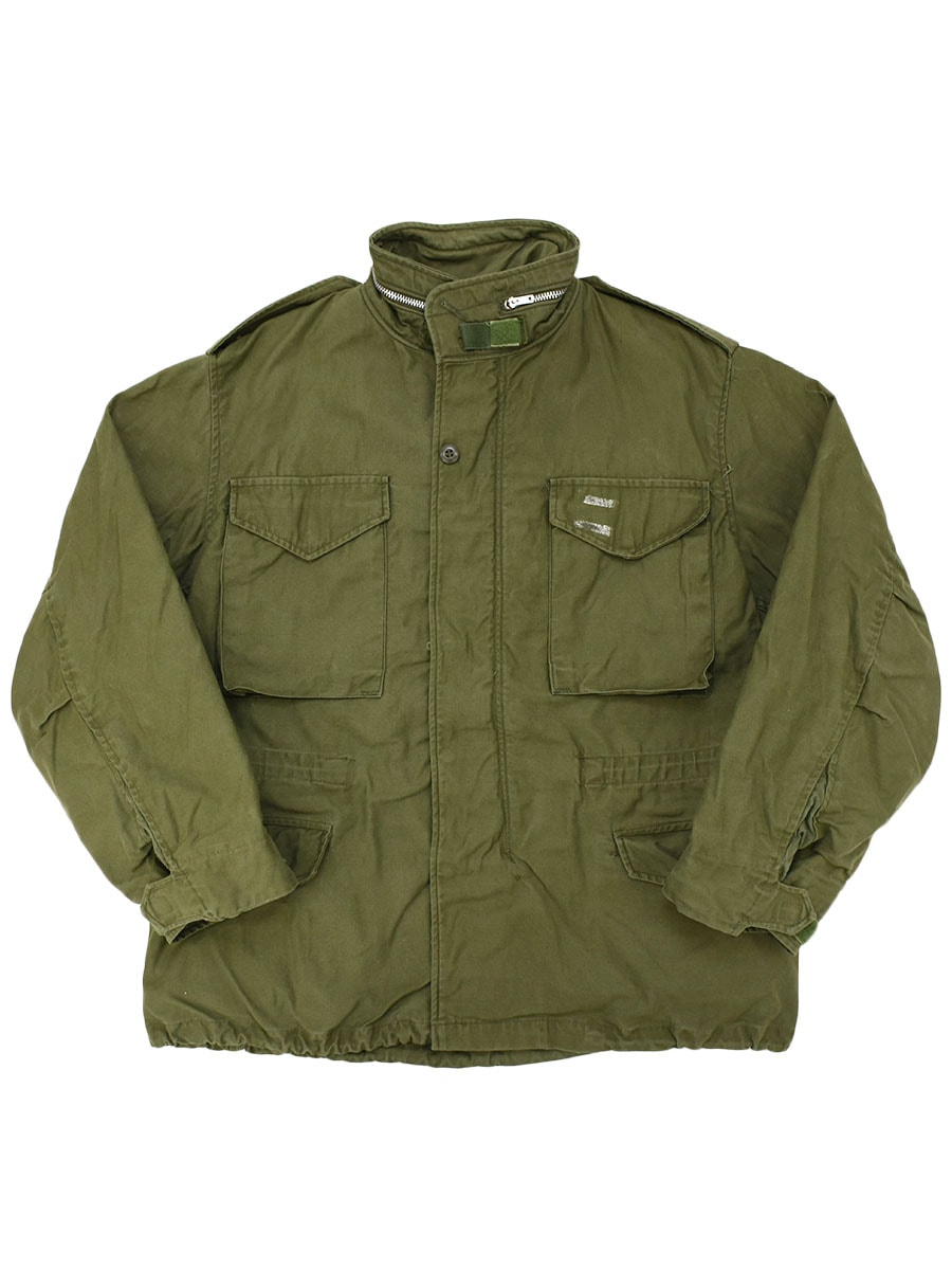 vintage us army M-65 field jacket アルミジップ 68's U.S.ARMY M-65 フィールドジャケット アルミジップ 表記