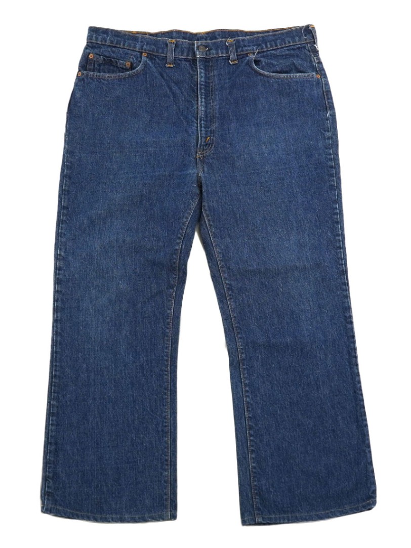 70's Levi's 517 シングル デニムパンツ 濃青 表記(42x30)