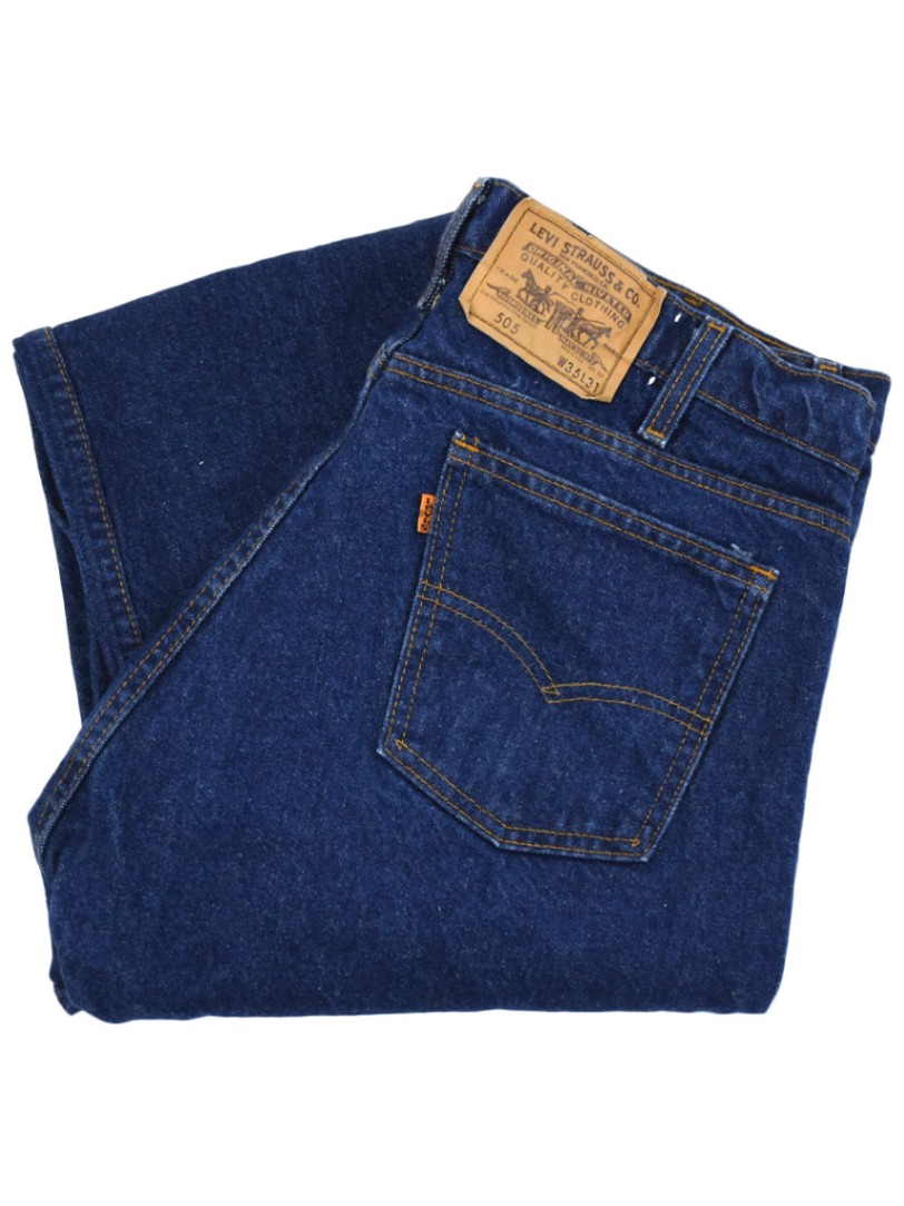 90's Levi's 505 デニムパンツ 濃青 表記(35ｘ31) USA製