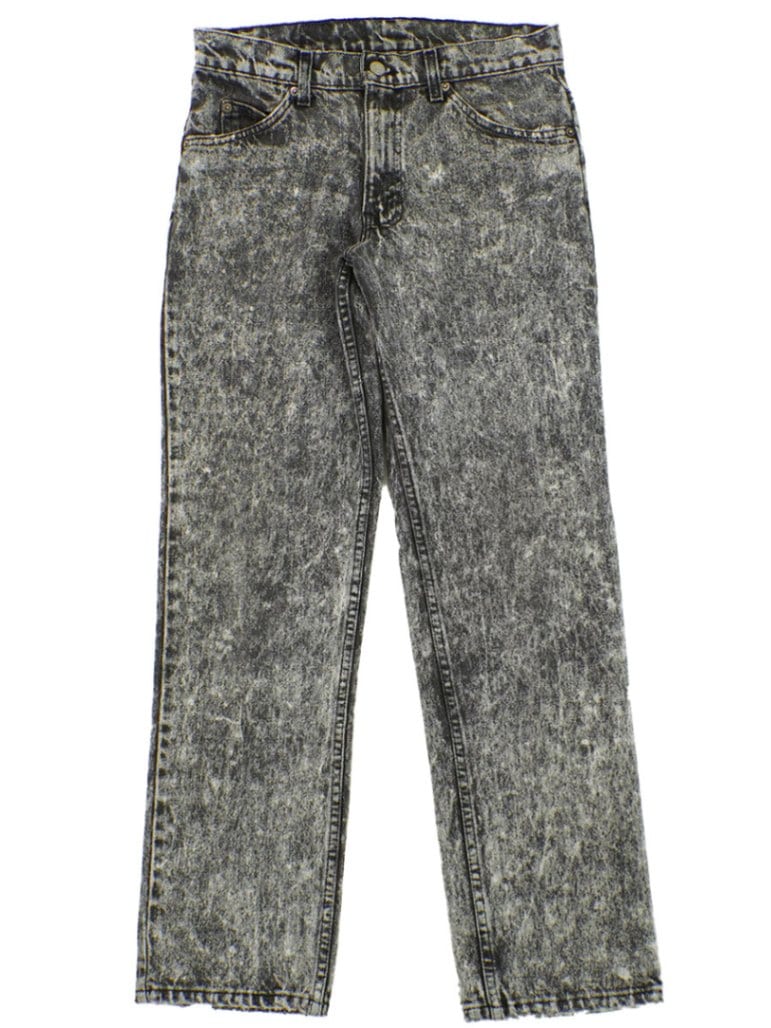 90's Levi's 506 アシッドブラック デニムパンツ 表記(31ｘ30) USA製