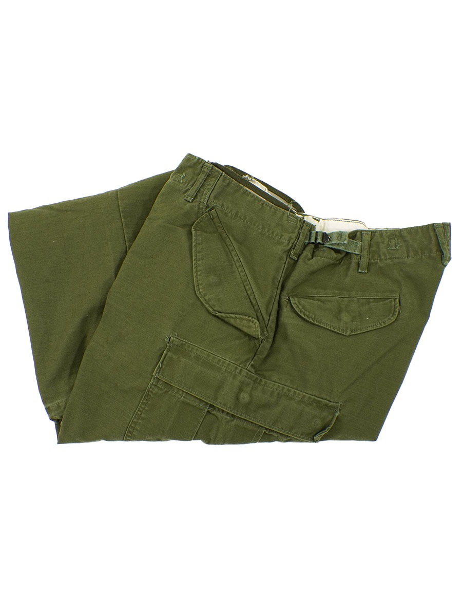 68's U.S.ARMY M-65 フィールドパンツ アルミジップ 表記(REGULAR