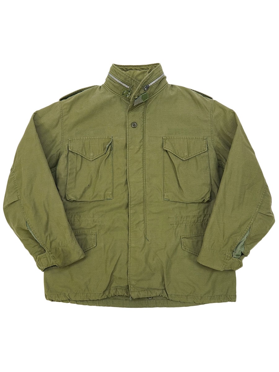 希少 vintage 60s M65 アルミジップ US ARMY 69's U.S.ARMY M-65