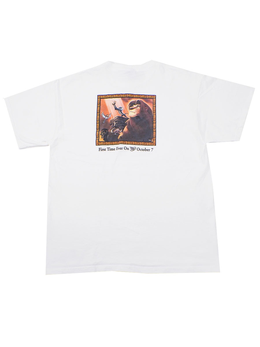00's FRUIT OF THE LOOM ''THE LION KING'' 両面プリントTシャツ