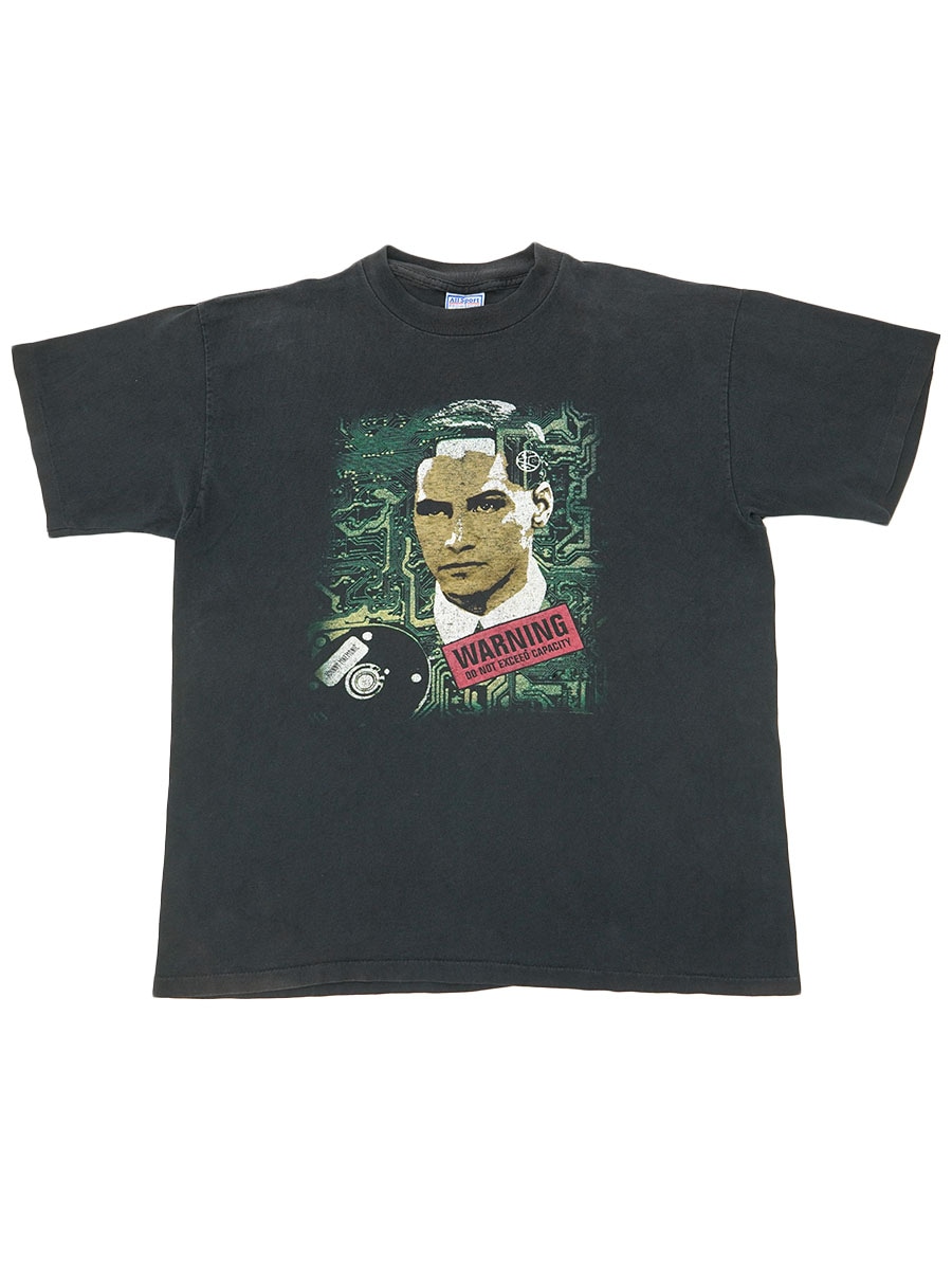 90's All Sport ''JOHNNY MNEMONIC'' 両面プリント ムービーTシャツ ブラック 表記(XL) USA製