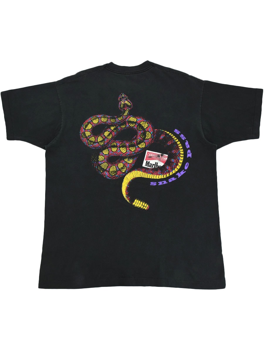 マルボロMarlboro Snake Pass TシャツL 90's FRUIT OF THE LOOM ''Marlboro Snake Pass'' 両面プリント