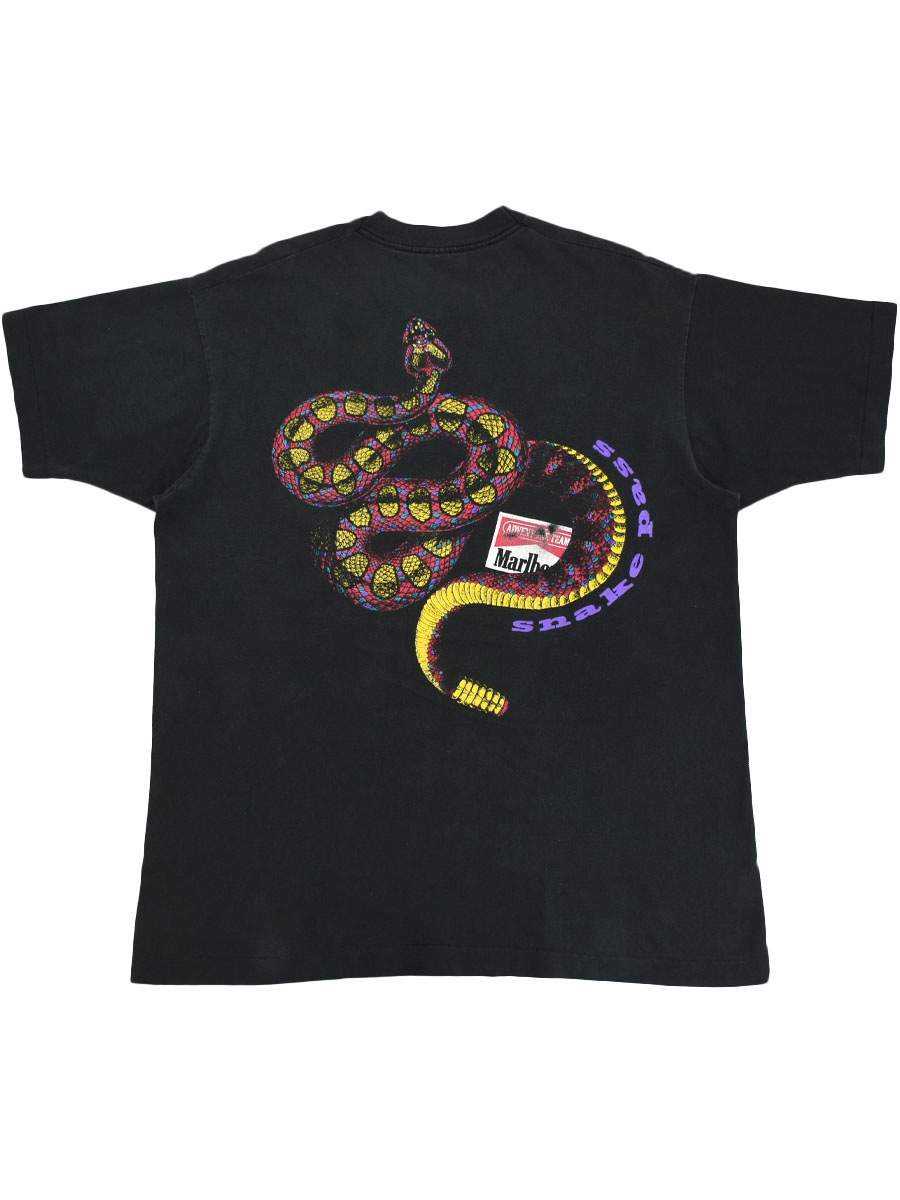 90's FRUIT OF THE LOOM ''Marlboro Snake Pass'' 両面プリント