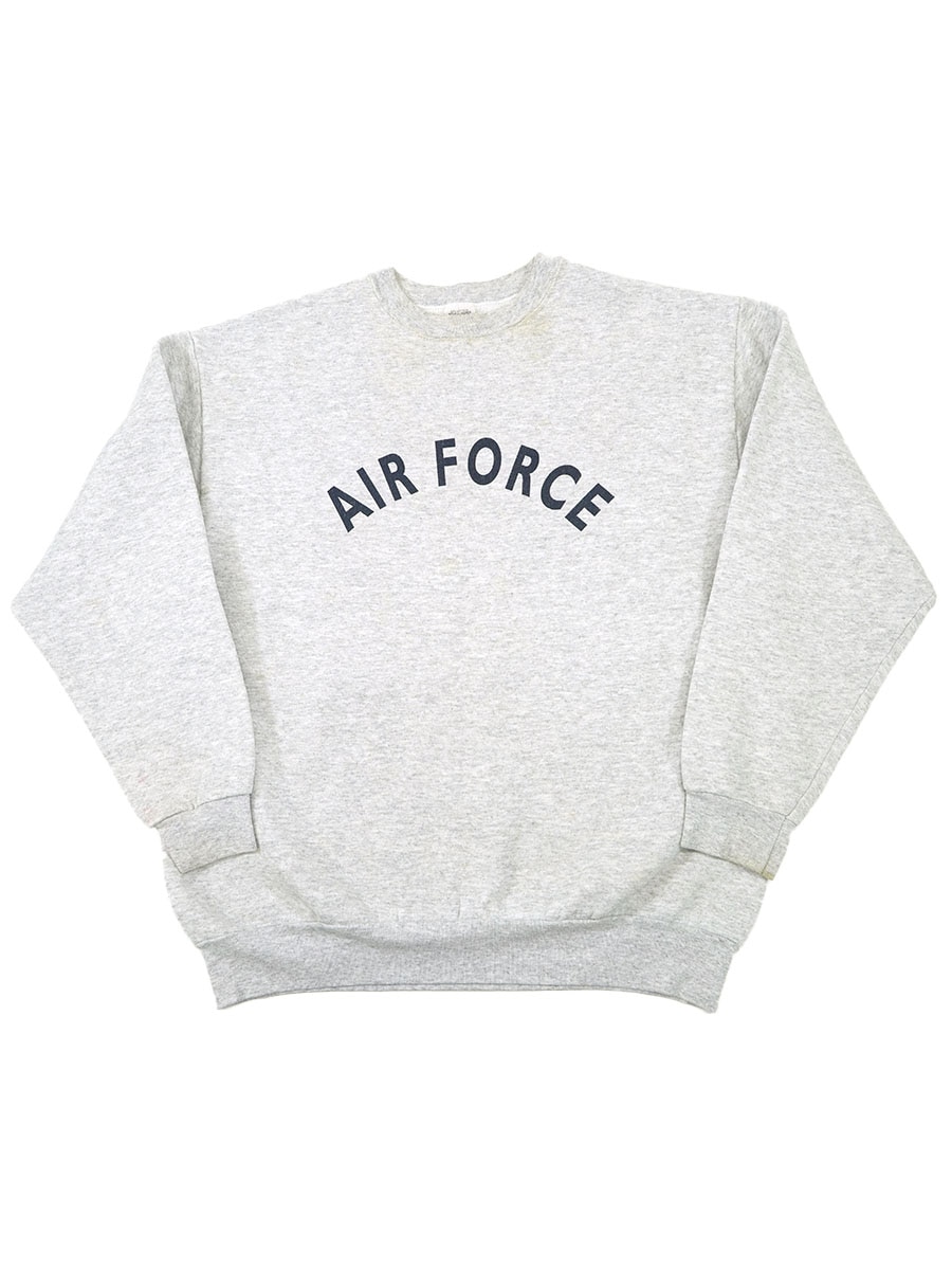 11's AIR FORCE セットインスリーブスウェット グレー 表記(M) USA製