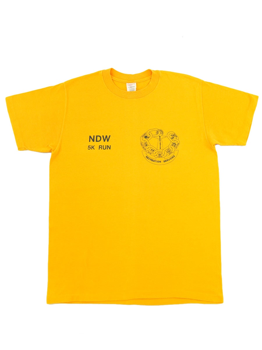 80's Sport-T ''U.S. NAVY'' 両面プリントTシャツ 表記(L)