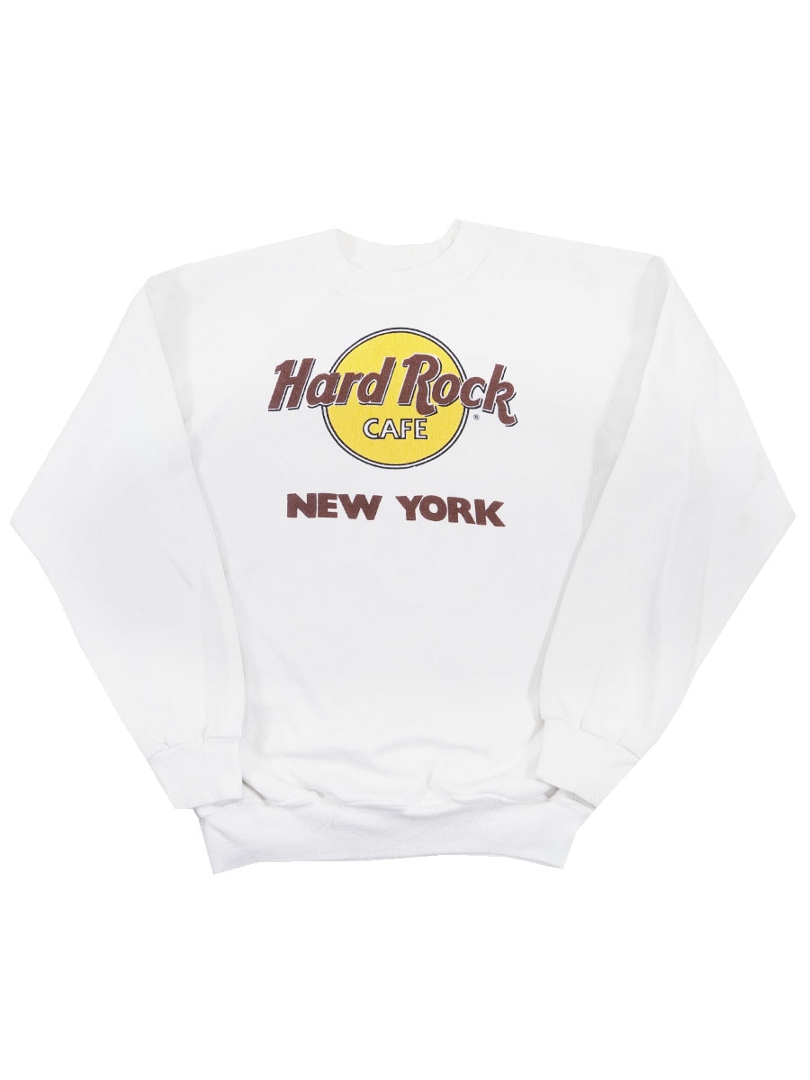 90's Hanes ''NEW YOEK'' ラグランスウェット 表記(M) USA製