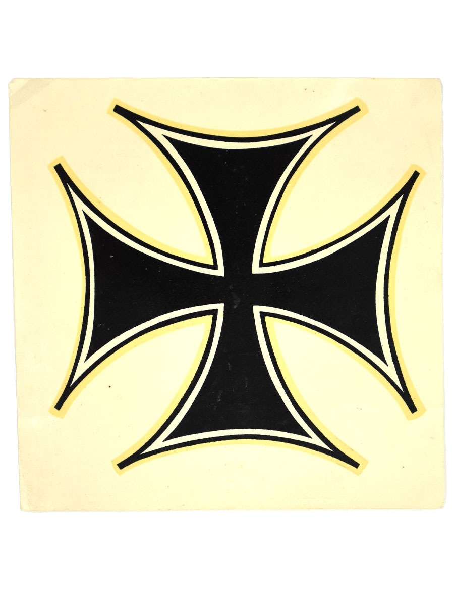 60's～ ''IRON CROSS'' ウォーターデカール