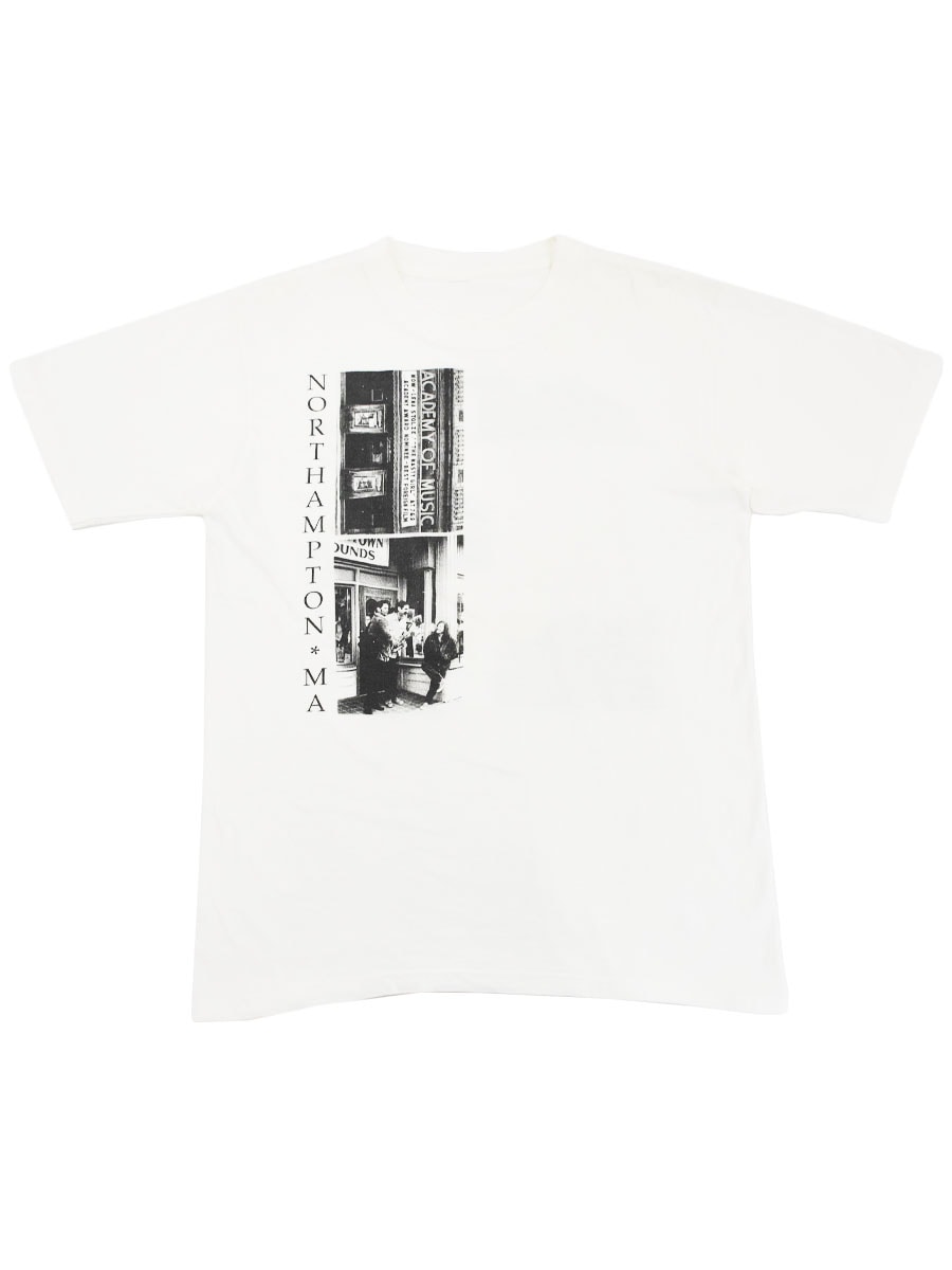 80's～ ''NORTHAMPTON MA'' 両面フォトプリント Tシャツ 実寸(L位)