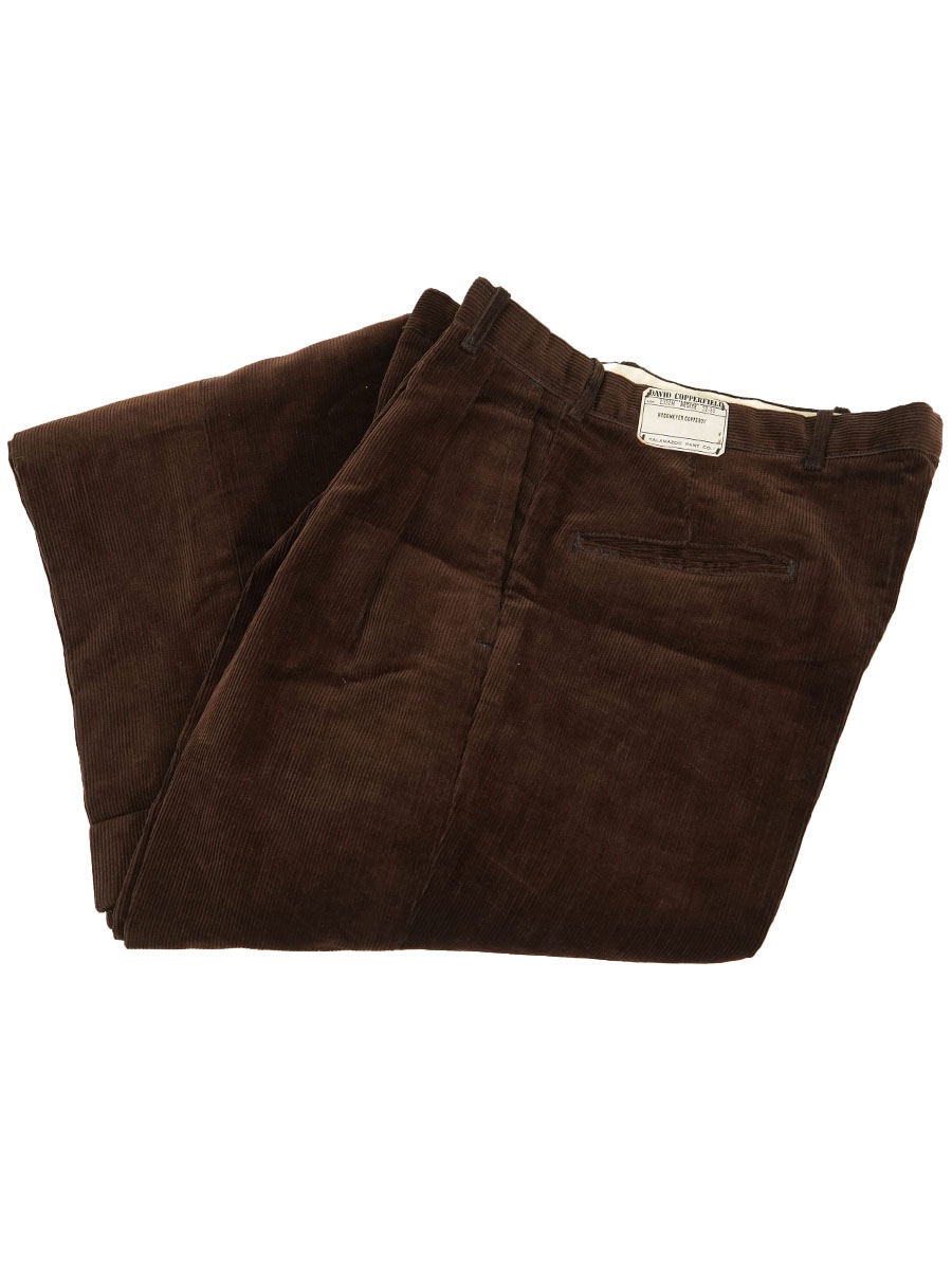 60's～ DAVID COPPERFIELD コーデュロイスラックスパンツ ブラウン