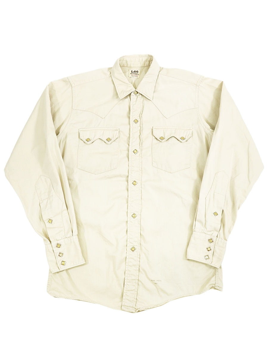 60's Lee WESTERNER ウエスタンシャツ 表記(14 1/2) | SOLD OUT