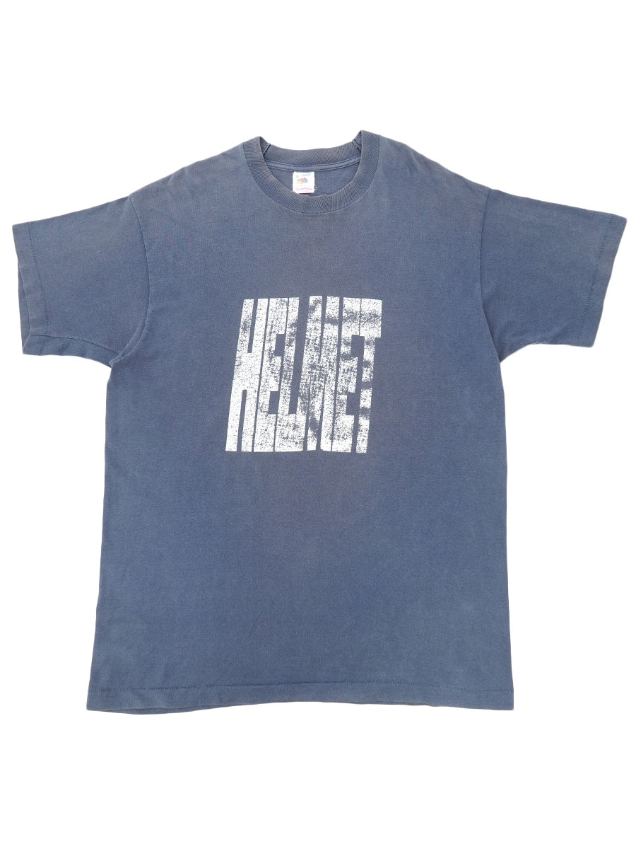 トップス 90s HELMET FRUIT OF THE LOOM 90's FRUIT OF THE LOOM ''HELMET'' 両面プリントTシャツ ブルー