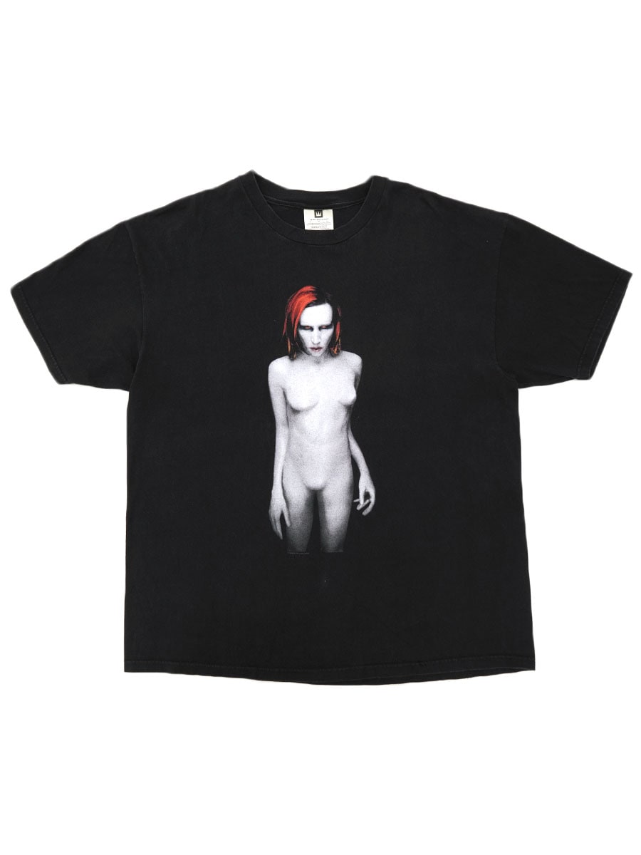 90's WINTERLAND MARILYN MANSON ''mechanical animals'' 両面プリントTシャツ 表記(XL)