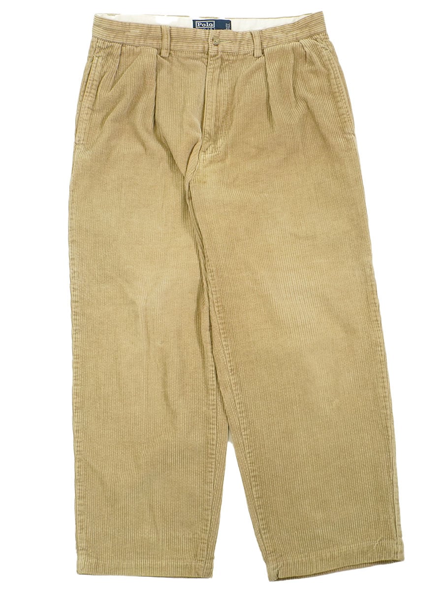 【極太】ラルフローレン ANDREW PANT 太畝 コーデュロイパンツ W40 Polo by RalphLauren 太畝コーデュロイパンツ 