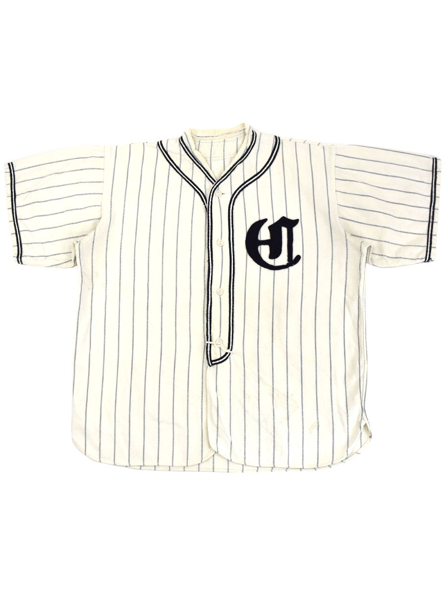 50's～ ''STICKNEY & BABCOCK'' 両面ワッペン ベースボールシャツ 実寸(L位)