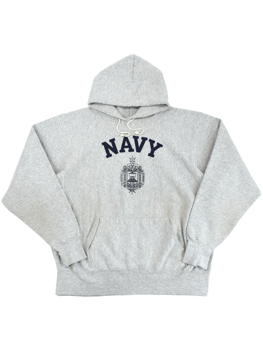 90's Midshipmen Store ''NAVY'' RWタイプ スウェットパーカ 表記(XL) USA製