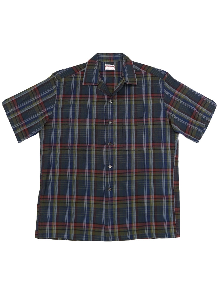 60's McGREGOR ループカラー ALL COTTON シャツ 表記(ML)
