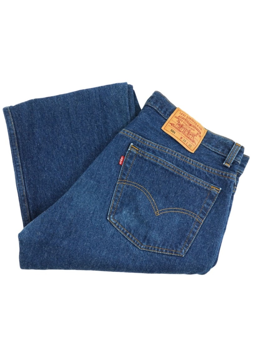 90's Levi's 501 デニムパンツ 濃青 表記(38x30) USA製 | SOLD