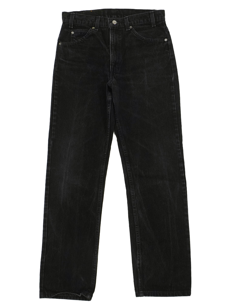 90's Levi's 505 オレンジタブ ブラック デニムパンツ 表記(32x30) USA