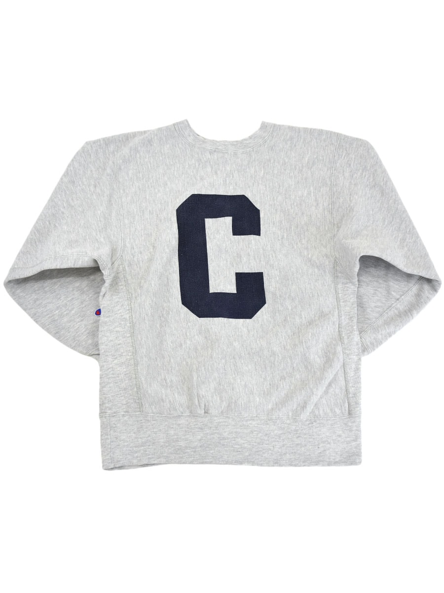 90's 刺繍タグ チャンピオンRW ''COLUMBIA UNIVERSITY GRADUATE SCHOOL OF BUSINESS'' 両面染み込み 表記(L) USA製