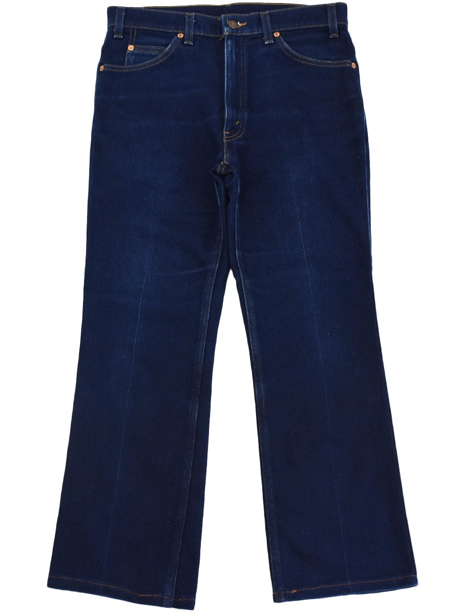 90's Levi's ストレッチ デニムパンツ 濃紺 実寸(33x28.5位) USA製